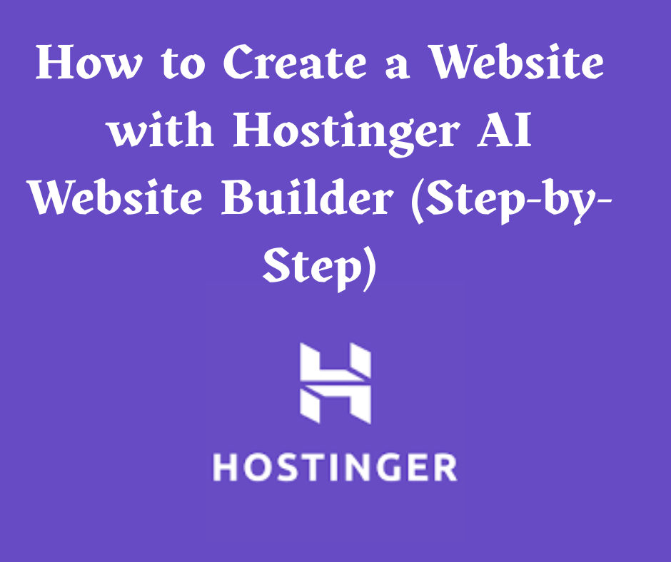 Hostinger ai for website builder